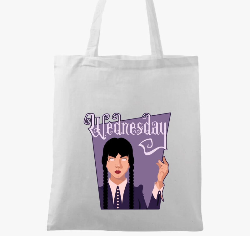 Wednesday Addams karakter vászontáska