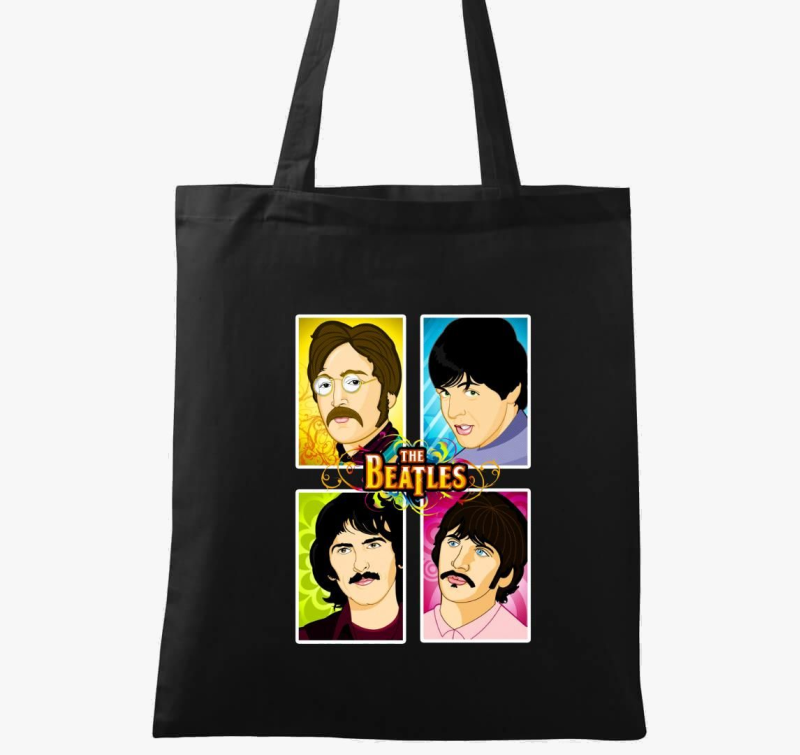 The Beatles rajzolt vászontáska
