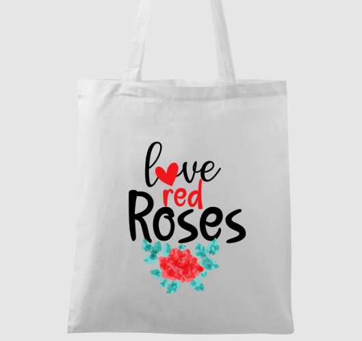 love Roses vászontáska