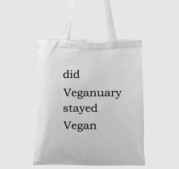 Did Veganuary vászontáska