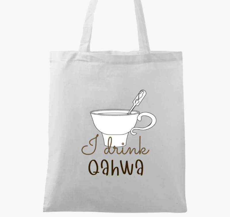 I drink Qahwa - török/arab kávé vászontáska