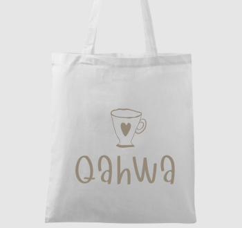 Qahwa - török/arab kávé (világos) vászontáska