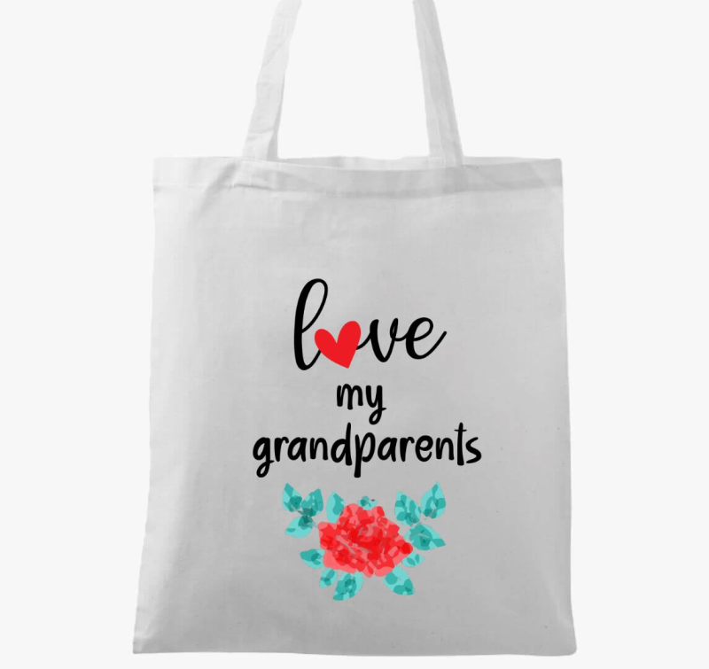 Love my Grandparents vászontáska