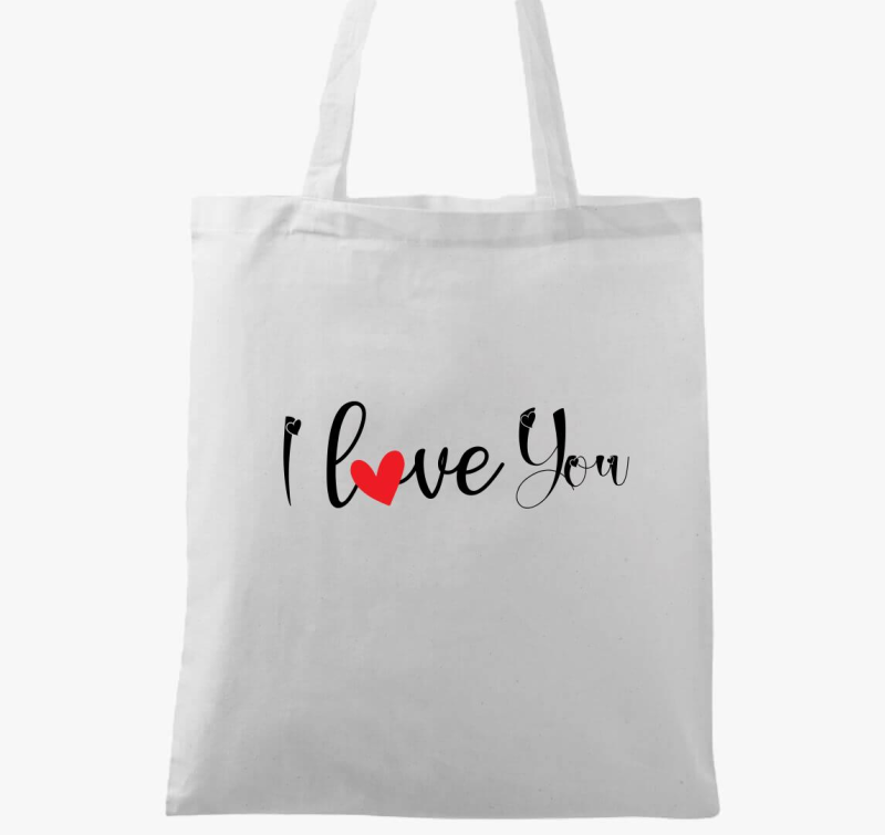 I love You vászontáska