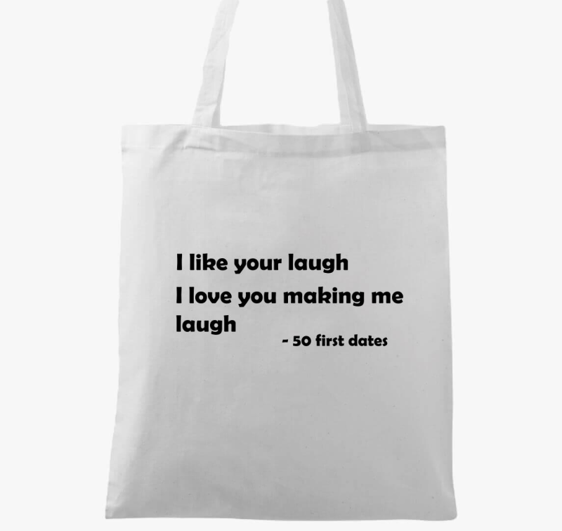 50 első randi vászontáska