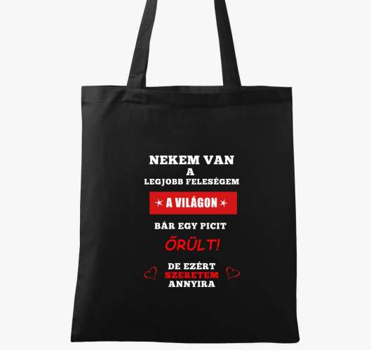 A feleségem vászontáska