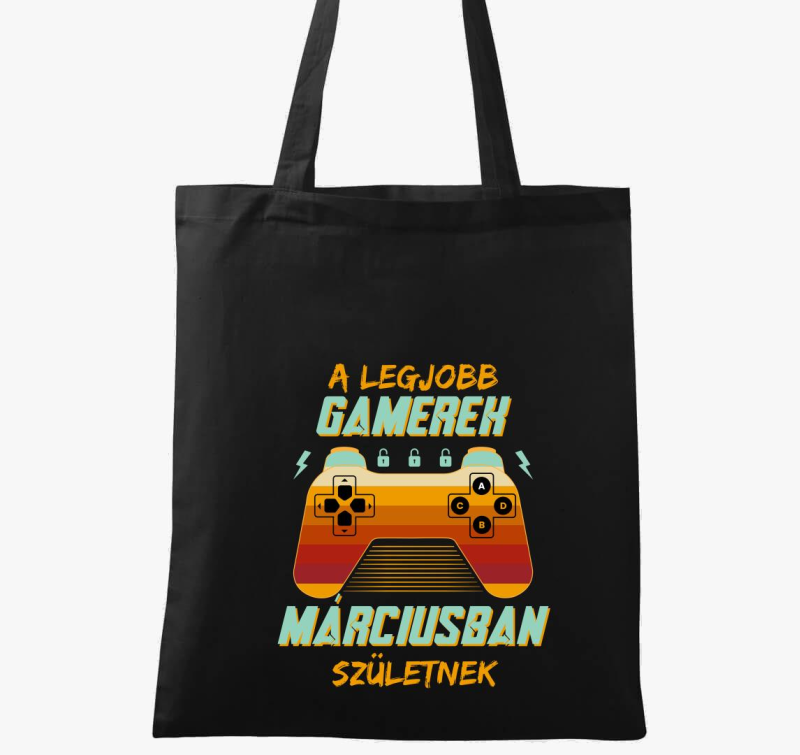 A legjobb gamerek márciusban születnek vászontáska