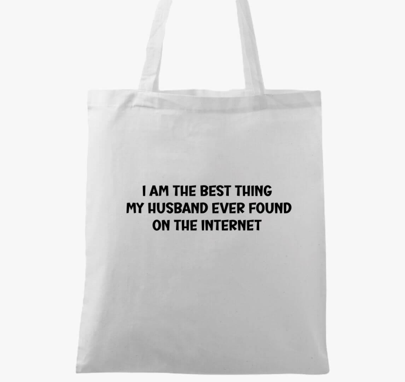I am the best thing vászontáska