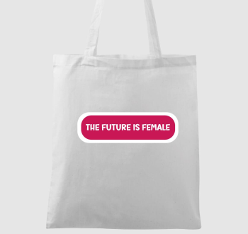 Future is female pink vászontáska