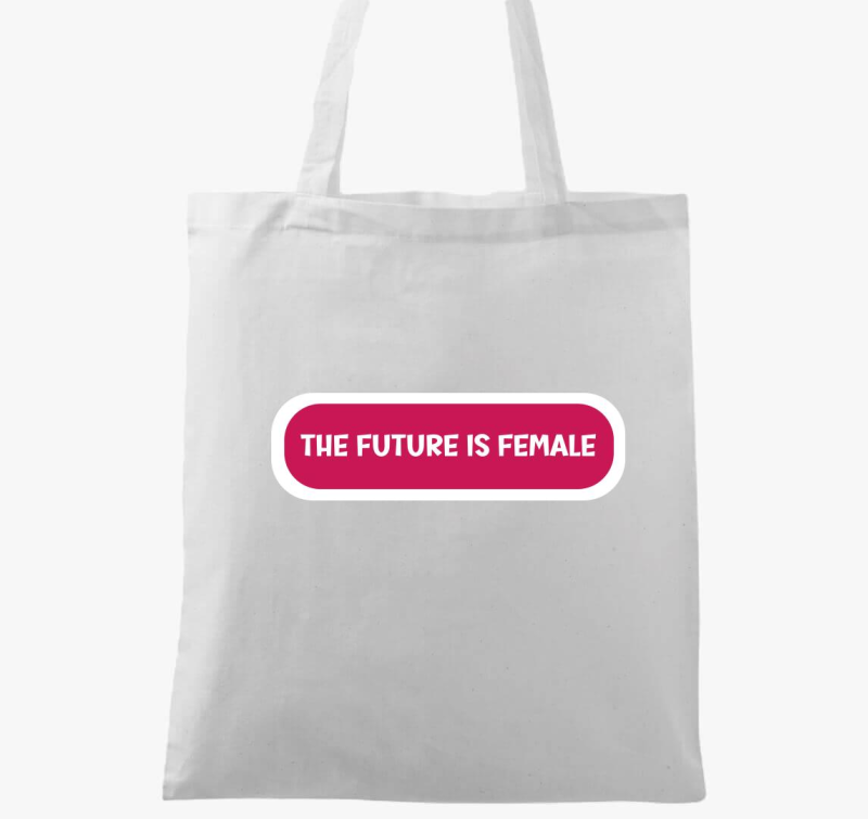 Future is female pink vászontáska