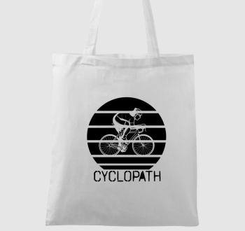 Cyclopath fekete-fehér vászontáska