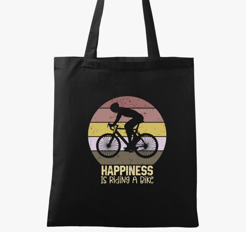 Happiness bike vászontáska