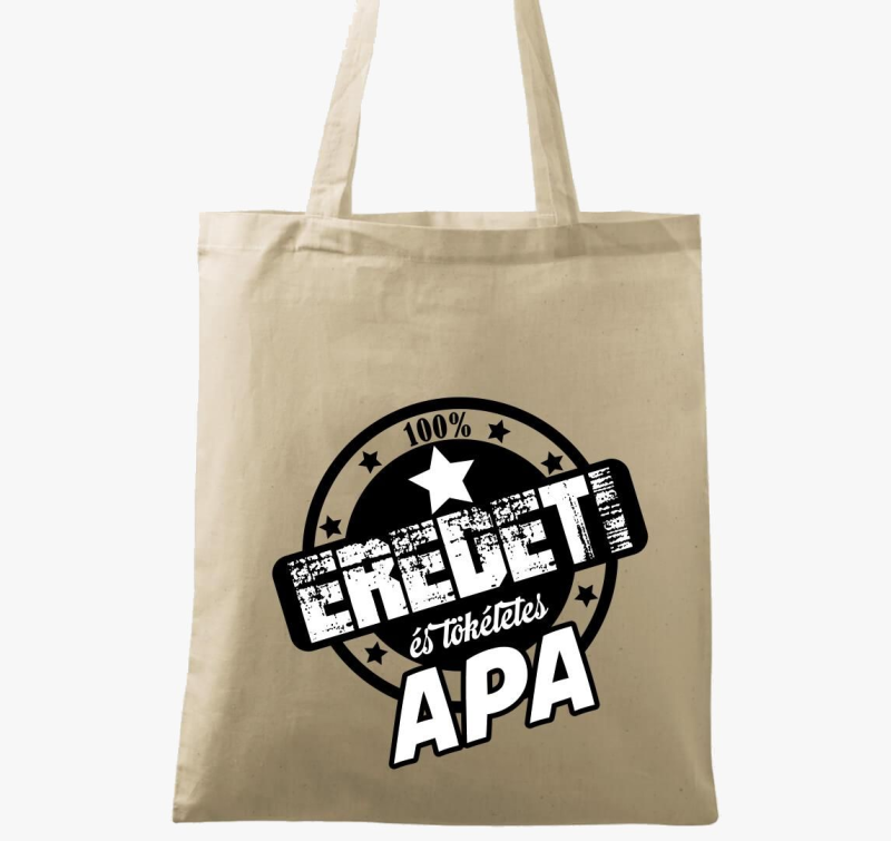 Apa tökéletes vászontáska