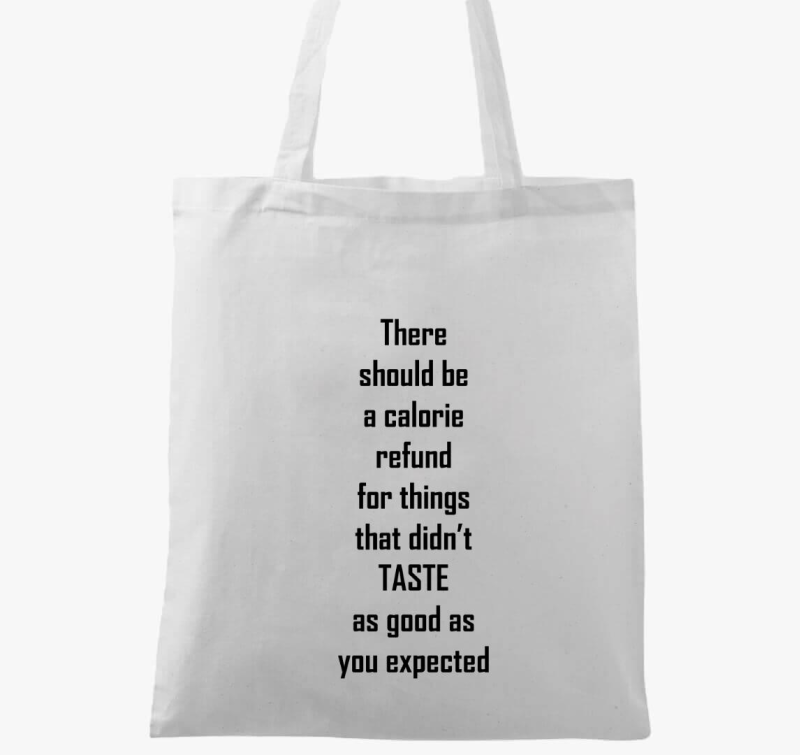 Calorie refund vászontáska