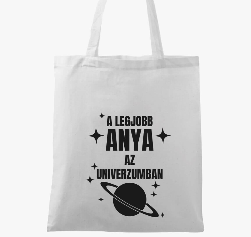 A legjobb anya az univerzumban anyáknak vászontáska