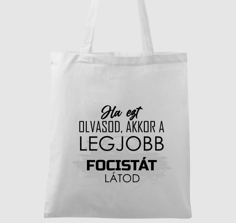 Legjobb focistát vászontáska