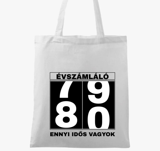 Évszámláló 80 éves szülinapi p...