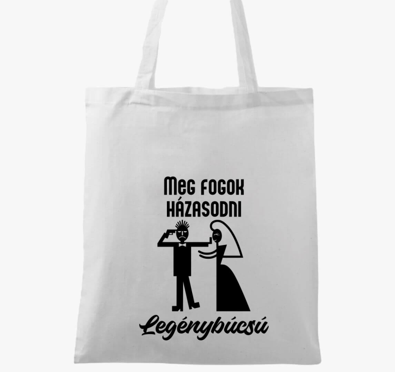 Meg fogok házasodni legénybúcsú vászontáska