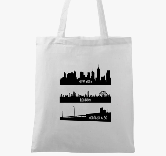 Kőbánya Alsó vászontáska