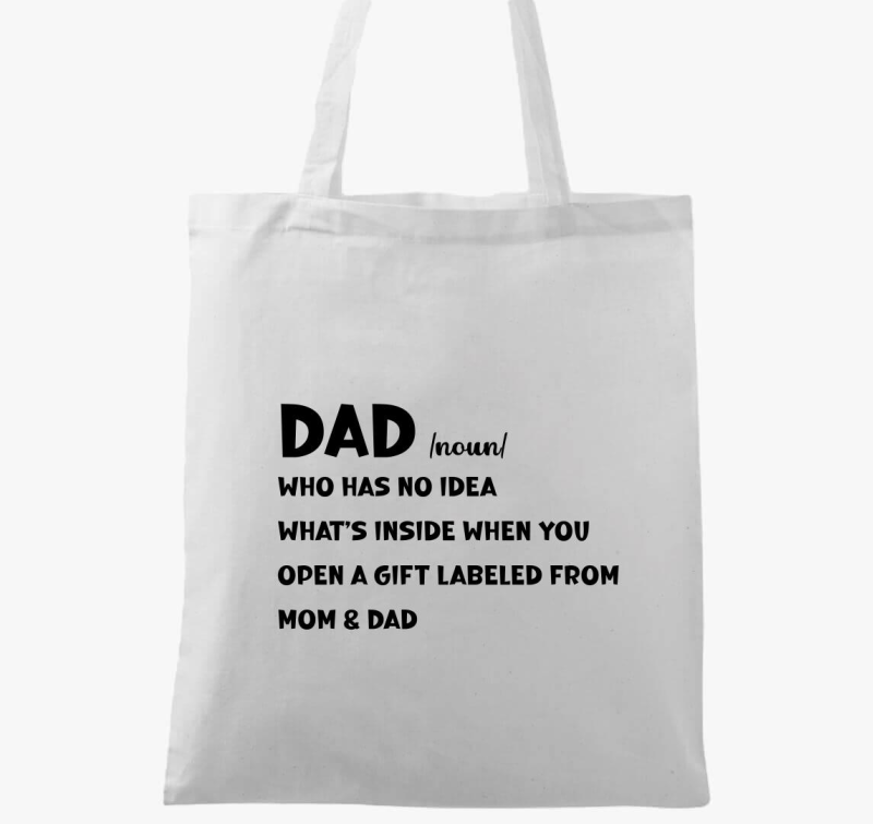 DAD definíció vászontáska