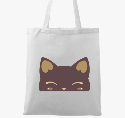 Cicaarc vászontáska