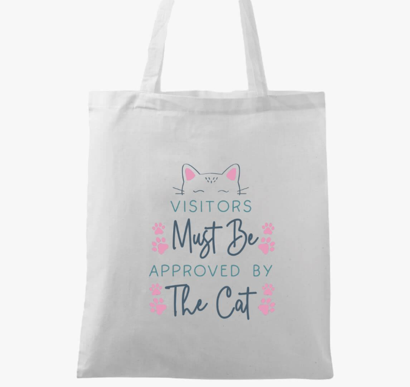 Visitors Cat vászontáska