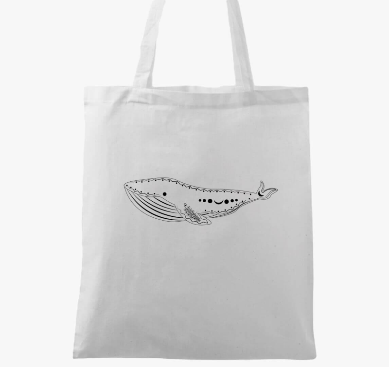 Bálna lineart vászontáska