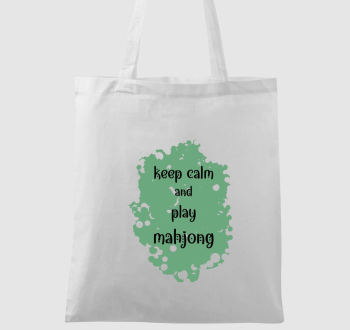 keep calm mahjong vászontáska