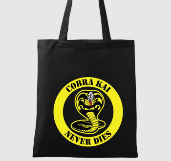 Cobra Kai never dies vászontáska