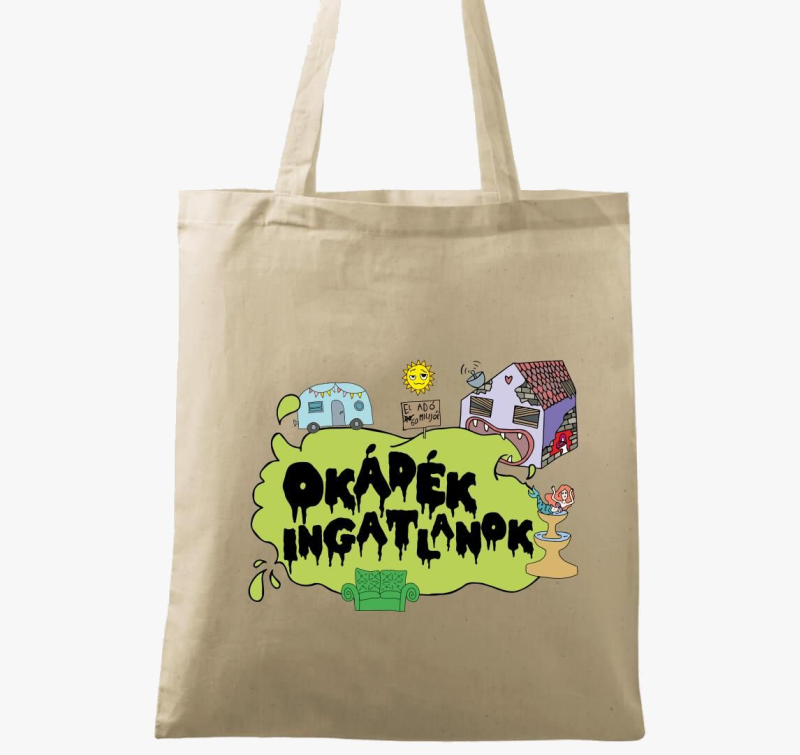 Okádék Ingatlanok vászontáska