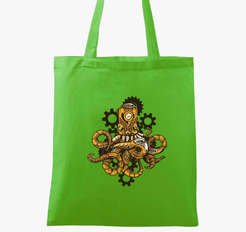 Steampunk polip vászontáska