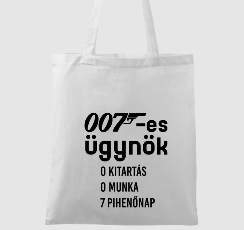 007-es ügynök pihenőnap vászontáska