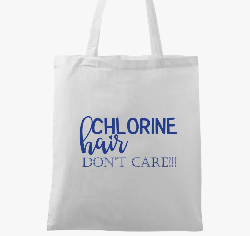 Chlorine hair kék vászontáska