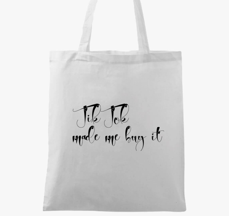 Tiktok buyer vászontáska