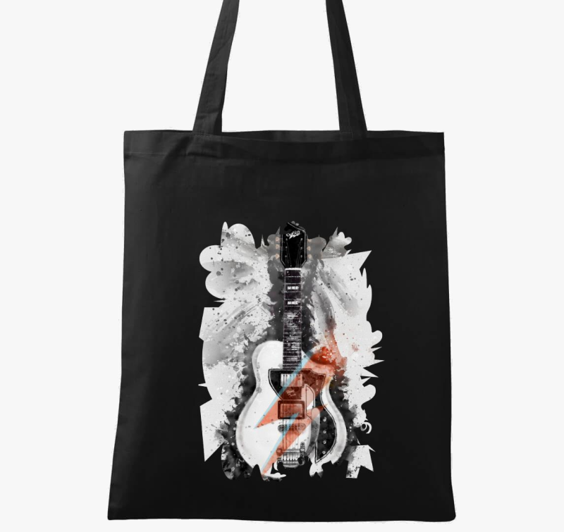 David Bowie gitár vászontáska