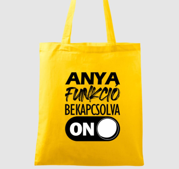 Anya funkció vászontáska