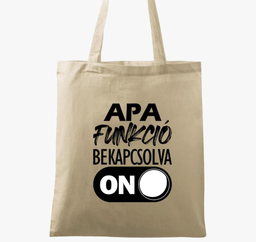 Apa funkció vászontáska