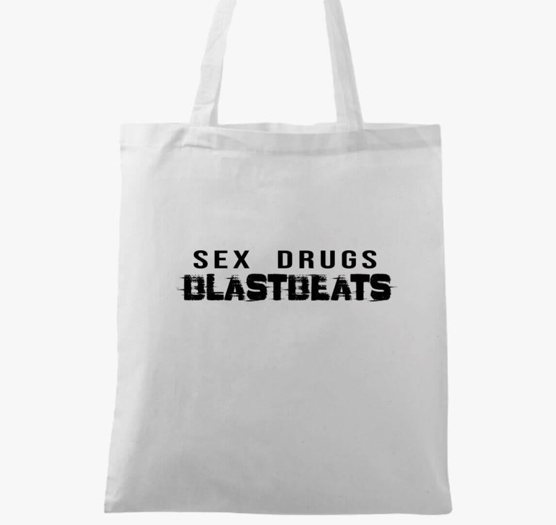 Sex drugs blastbeats vászontáska