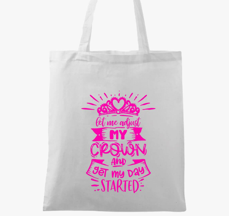 Adjust crown pink vászontáska