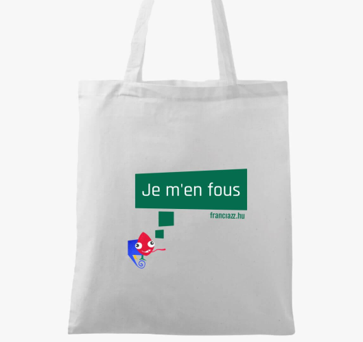 Nem érdekel! színes feliratú v...