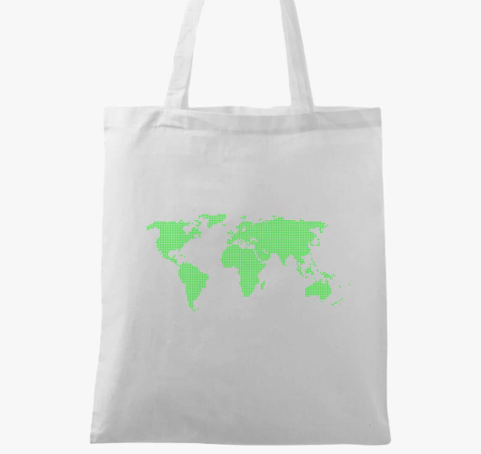 Pontozott zöld világtérkép vás...