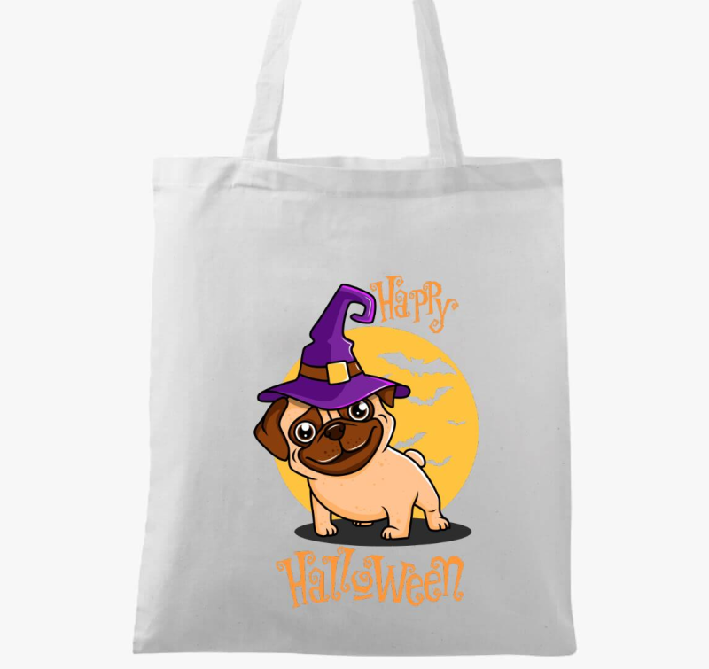 Halloween mopsz vászontáska