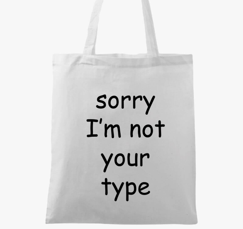 Comic sans sorry vászontáska