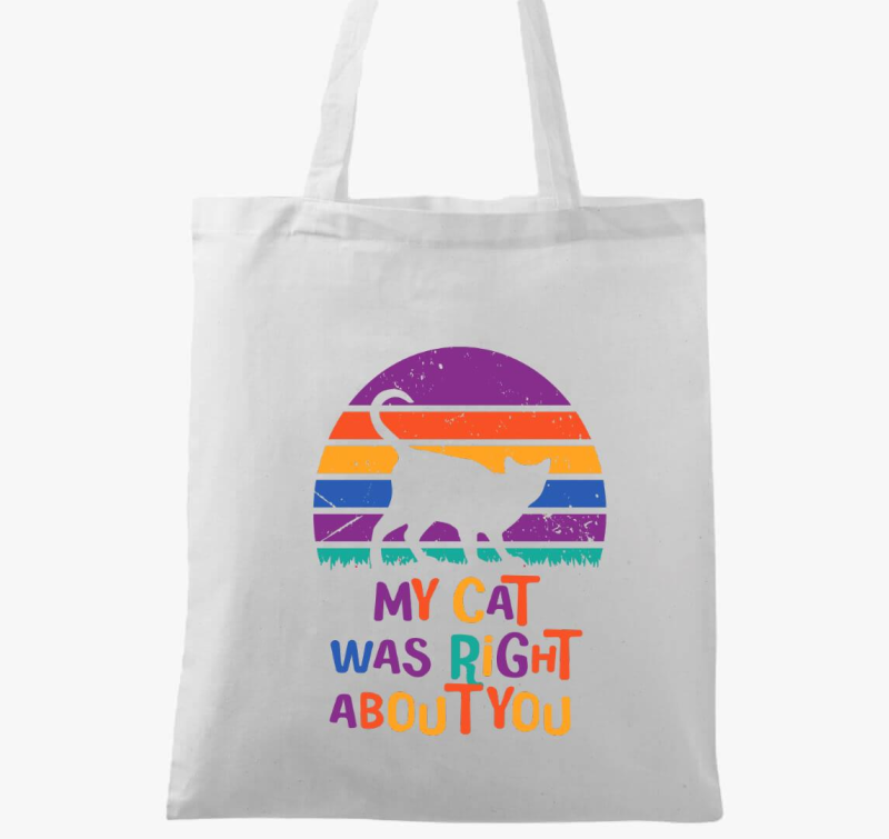 Cat right vászontáska