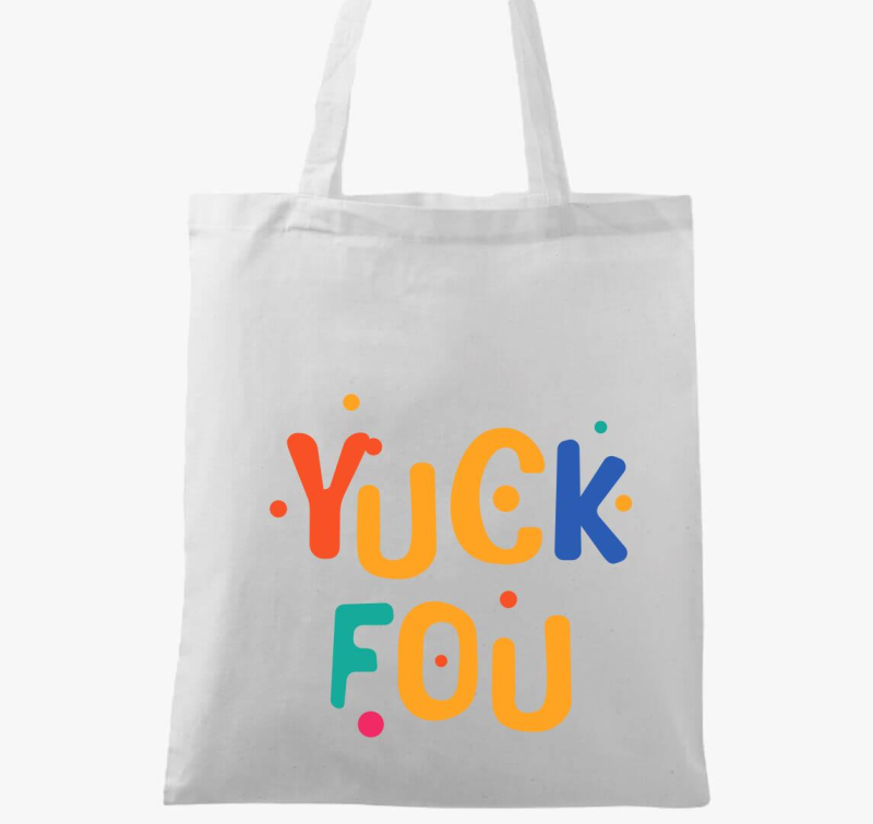 Yuck fou color vászontáska