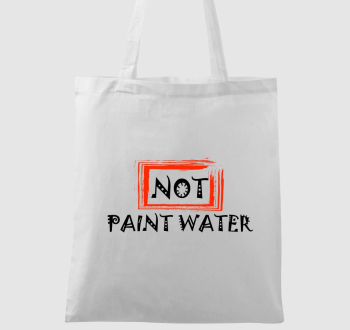 not paint water vászontáska