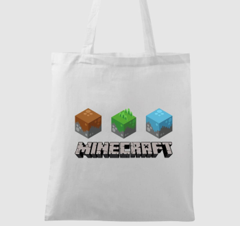 Minecraft feliratos vászontáska