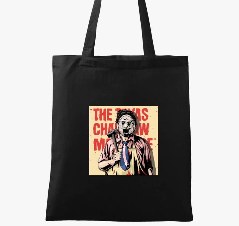 Texasi láncfűrészes vászontáska