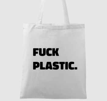 fuck plastic vászontáska