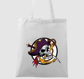 Pirate skull 3 vászontáska